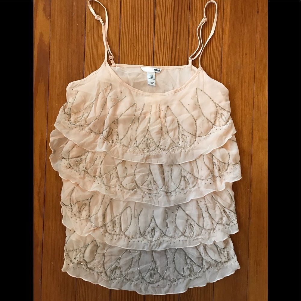 NWT H&M Sequined Top
